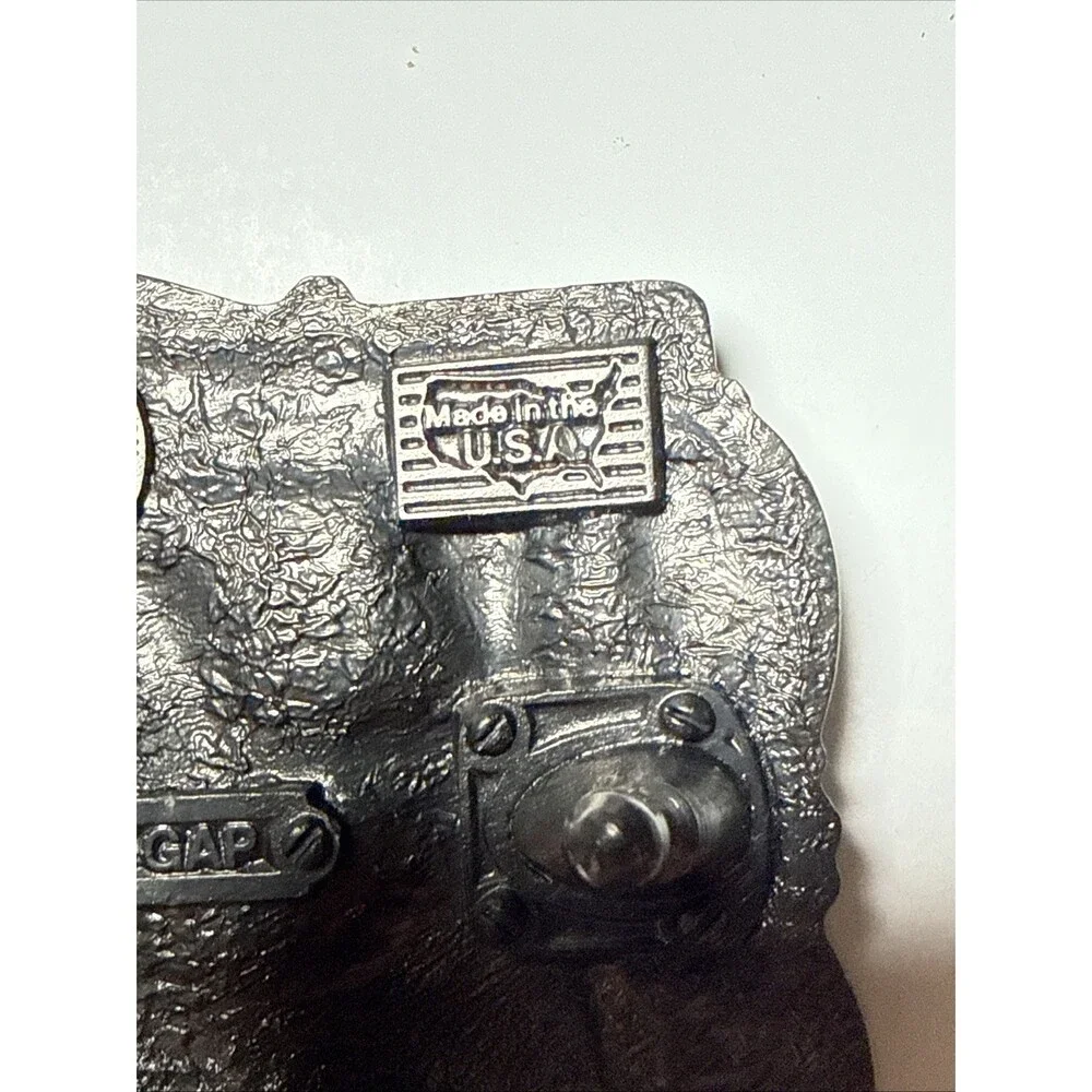 DON'T LET EUROPE RULE BRITANNIA METAL BELT BUCKLE TANSIDE LTD DRAGON COLLECTION